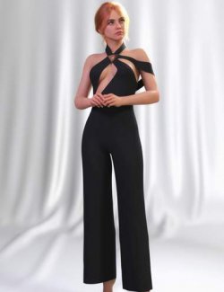 JMR dForce Danuta Jumpsuit for Genesis 9 and 8 Female