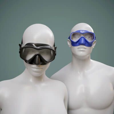 Click here to see preview images for "Diving Goggles for Genesis 9" Diving Goggles for Genesis 9