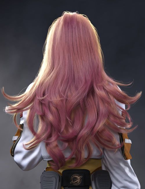 Click here to see preview images for "dForce Princess Series Celestial Flow Hair for Genesis 9" dForce Princess Series Celestial Flow Hair for Genesis 9