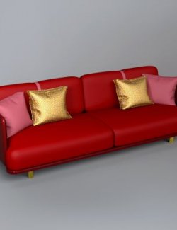 AQ3D Master Sofa 254