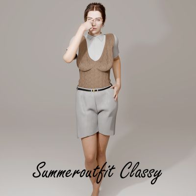 Click here to see preview images for "Summeroutfit Classy for Genesis 9" Summeroutfit Classy for Genesis 9