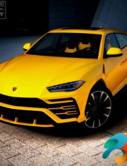 Lamborghini Urus 2019 for Daz Studio