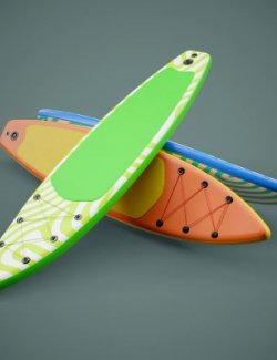 SUP Board Prop DAZ