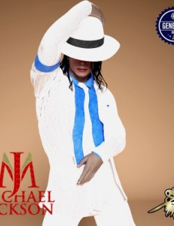 Lyko3D Michael Jackson Character Morph for G8M