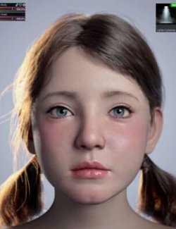 3DKing Cristina Character for Genesis 9