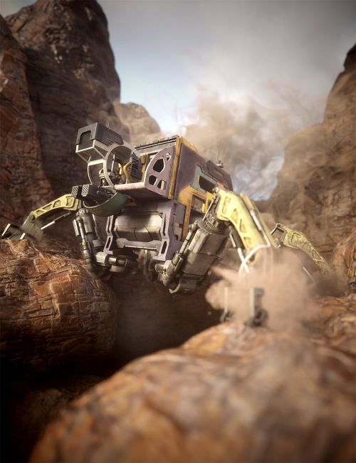 Click here to see preview images for "Mech Walking Habitat" Mech Walking Habitat