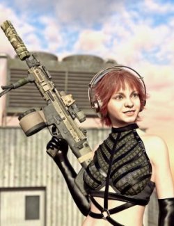 TAQ-V SCAR-H Combat Rifle WZ2 for G8F and G9
