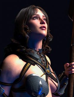 Spearwarden Regalia Hair for Genesis 9