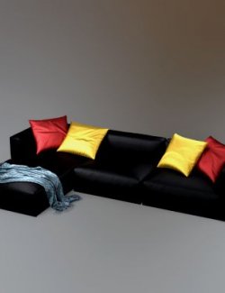 Modern Sofa 3D Model
