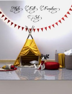 A3S P-Kids Full Furniture Set 6