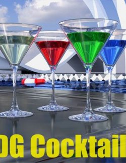 DG Cocktail- Glass Prop for Genesis 8 FM and Genesis 9