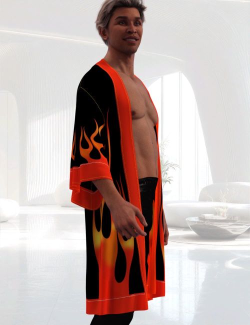 Click here to see preview images for "DNA Ren dForce Unisex Robe for Genesis 9" DNA Ren dForce Unisex Robe for Genesis 9
