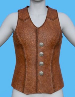 Basic Cowboy Jacket for G9 Figures daz Studio