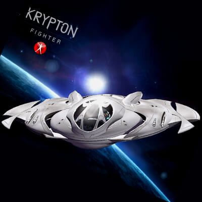 Click here to see preview images for "Krypton Fighter for Poser" Krypton Fighter for Poser
