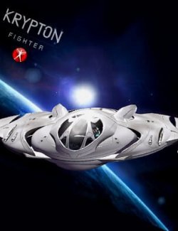 Krypton Fighter for Poser