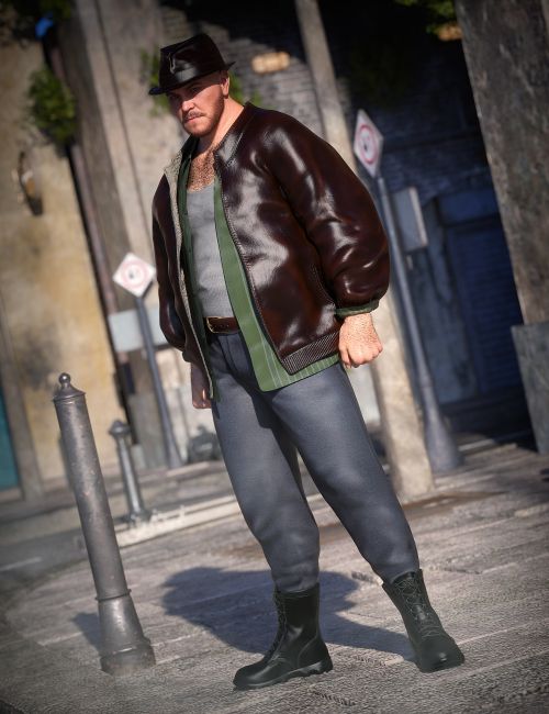 Click here to see preview images for "dForce The Pit Outfit for Genesis 9" dForce The Pit Outfit for Genesis 9