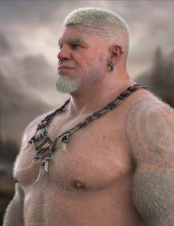 Masculine Body Hair for Genesis 9