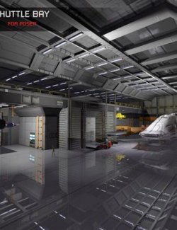 Shuttle Bay for Poser