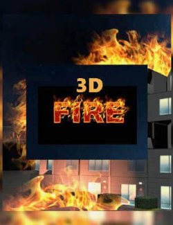3D Fire for Sun Hologram