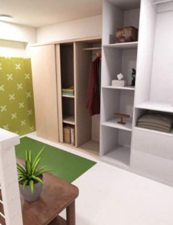 FG Japanese Micro Apartment