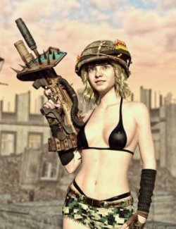 Thundermaul Postapocalyptic Rifle WZ2 for G8F and G9