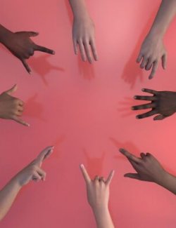Expressive Hands Vol. 2 for Genesis 9