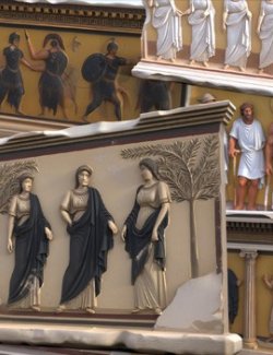 Ancient Greek Wall Segments