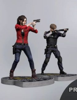 RE2R Duo Figurines