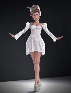 dForce Dido's Dress for Genesis 9