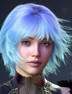 ALO Koralia Hair for Genesis 9, 8 and 8.1 Females