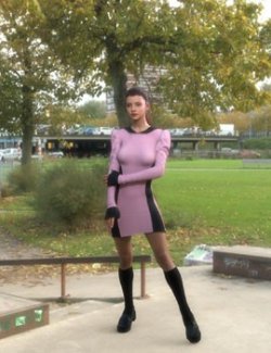 Standing Pose Lovely for Genesis 8 Female and Genesis9