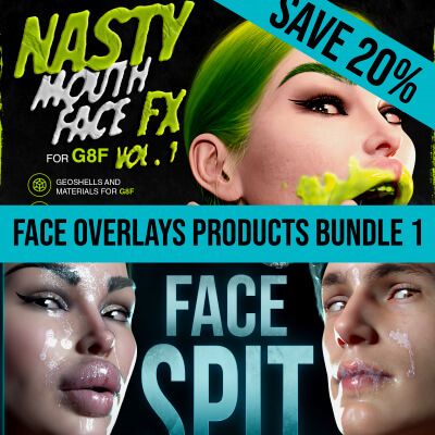 Click here to see preview images for "Face Overlays Products Bundle 1" Face Overlays Products Bundle 1