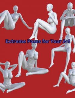 15 Sitting Poses Vol. 1 for Genesis 8 Female