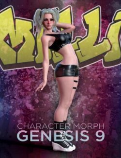 Milli Character Morph for Genesis 9