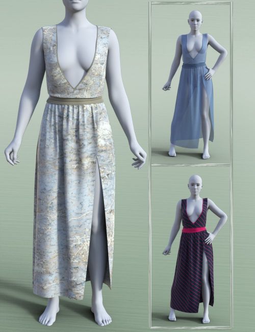 Click here to see preview images for "JW dForce Long Dress for Genesis 9" JW dForce Long Dress for Genesis 9