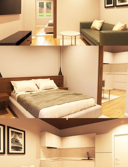 Click here to see preview images for "Tiny Flat" Tiny Flat