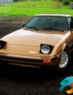 Mazda RX-7 GSL-SE 1985 for DAZ Studio