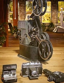 FN Retro Cameras and Projector