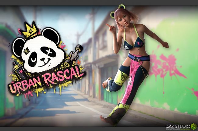 Click here to see preview images for "dForce Urban Rascal G8F" dForce Urban Rascal G8F