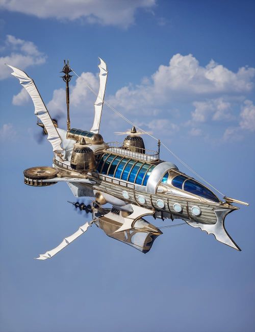Click here to see preview images for "XI Fantasy Airship" XI Fantasy Airship