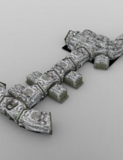 Subterranean Alien Cell Block for DAZ Studio