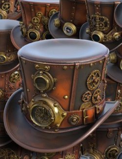Steampunk Hats: Tophat