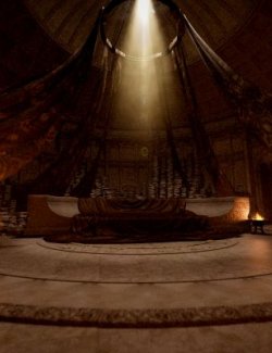 Queen's Bedchambers Improved for DAZStudio