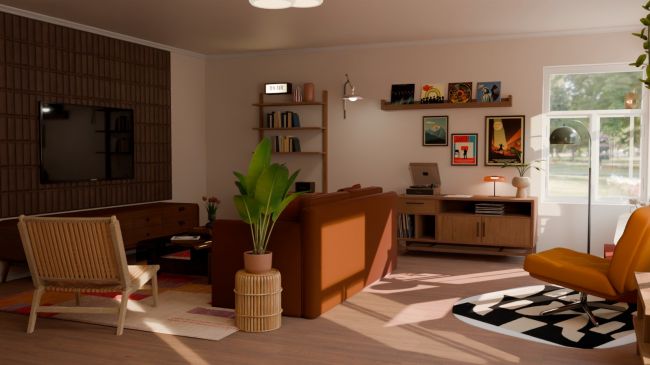 Click here to see preview images for "Mid-Century Apartment" Mid-Century Apartment