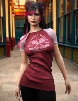 7th Ave: dForce Extra Long TShirt G8Fs/G9