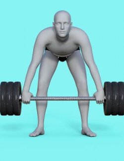 R3D Barbell Prop for Daz Studio Free