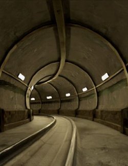R3D Tunnel Environment Prop for Daz Studio free