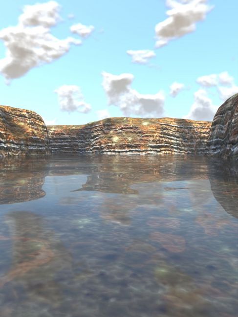 Click here to see preview images for "Path Between Cliff" Path Between Cliff