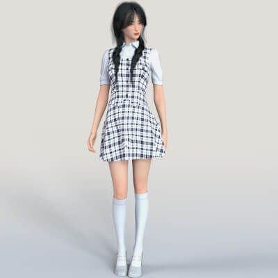 Click here to see preview images for "Luna Knee Socks for Genesis 9" Luna Knee Socks for Genesis 9