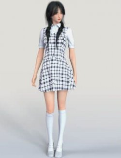Luna Knee Socks for Genesis 9